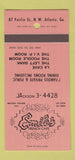 Matchbook Cover - Emile's French Cafe Atlanta GA SAMPLE 30 Strike