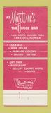 Matchbook Cover - Martine's Sarasota FL restaurant motel 30 Strike