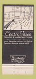 Matchbook Cover - Juanito's Centro Vasco Spanish Miami FL 30 Strike