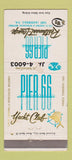 Matchbook Cover - Pier 66 Restuarant Fort Lauderdale FL WEAR 30 Strike