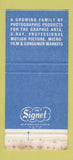 Matchbook Cover - 3M Photography WEAR 30 Strike