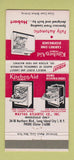 Matchbook Cover - Kitchen Aid Dishwasher Long Island City NY 30 Strike