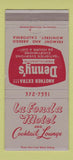 Matchbook Cover - Denny's Restaurant Monterey CA La Fonda Motel 30 Strike
