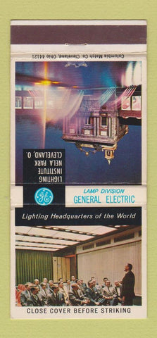 Matchbook Cover - General Electric GE Nela Park Cleveland OH WEAR 30 Strike