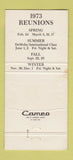 Matchbook Cover - Scottish Rite Cathedral St Louis MO 30 Strike
