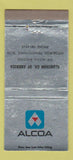 Matchbook Cover - Alcoa Aluminum Pittsburgh PA 30 Strike