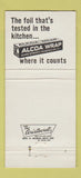 Matchbook Cover - Alcoa Aluminum Pittsburgh PA 30 Strike
