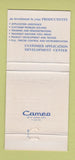 Matchbook Cover - Carboloy Systems 30 Strike