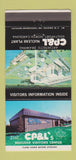 Matchbook Cover - CP&L Nuclear Plant Southport NC 30 Strike