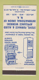 Matchbook Cover - Stove Furnace Appliance Workers Union St Louis MO 30 Strike