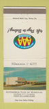 Matchbook Cover - AAA Auto Club Kansas City MO WEAR 30 Strike