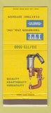 Matchbook Cover - ITT Thomson Martin Electric Welding Guns Warren MI 30 Strike