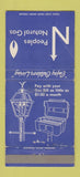 Matchbook Cover - Peoples Natural Gas WORN 30 Strike