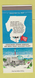 Matchbook Cover - Big Rock Point Nuclear Plant Clarlevoix MI 30 Strike