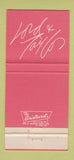 Matchbook Cover - Lord and Taylor Department Store WEAR 30 Strike