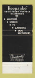 Matchbook Cover - Neiman Jewelry Santa Ana CA WEAR 30 Strike