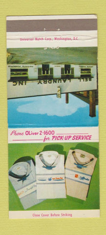 Matchbook Cover - Bell Laundry Cleaners Chevy Chase MD 30 Strike