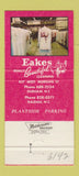 Matchbook Cover - Eakes Cleaners Durham NC 30 Strike