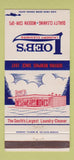 Matchbook Cover - Loeb's Laundry Cleaners Memphis TN 30 Strike