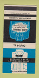 Matchbook Cover - Stero Cleaners Buffalo NY 30 Strike