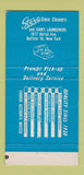 Matchbook Cover - Stero Cleaners Buffalo NY 30 Strike