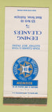 Matchbook Cover - Deming Cleaners Mount Vernon WA WORN 30 Strike