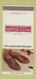 Matchbook Cover - City Club Men's Shoes Tucker's Roswell NM 30 Strike