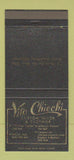 Matchbook Cover Vito Chiechi Tailor Clothes Little Rock Pine Bluff AR 30 Strike