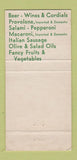 Matchbook Cover - De Vitis & Sons Italian Foods Akron OH 30 Strike