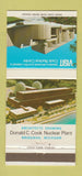 Matchbook Cover - Cook Nuclear Center Brigman MI 30 Strike