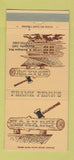 Matchbook Cover - Old Ax Inn Montebello CA 30 Strike