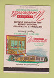 Matchbook Cover - Andersen Windows Bayport MN #1 WHITE 40 Strike