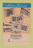 Matchbook Cover - Andersen Windows Bayport MN #1 WHITE 40 Strike