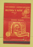 Matchbook Cover - Camp Pendleton Oceanside CA Marines WEAR 40 Strike