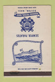 Matchbook Cover - Harbor Patrol Base Coast Guard Boston MA 40 Strike