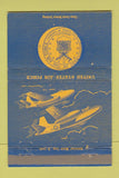 Matchbook Cover - US Air Force postcard 40 Strike