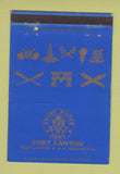 Matchbook Cover - Fort Lawton WA military Army WWII 40 Strike