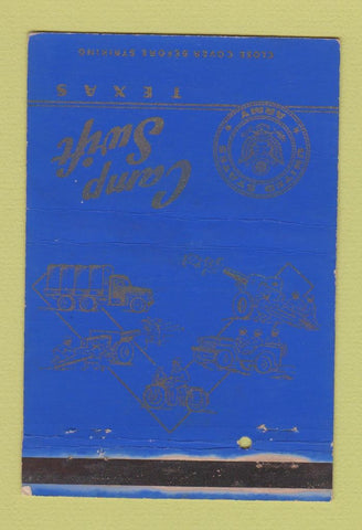 Matchbook Cover - Camp Swift TX US Army WEAR 40 Strike