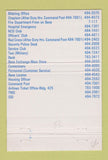 Matchbook Cover - Patrick Billeting Military FL 40 Strike