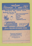 Matchbook Cover - Mac Dill Air Force Base FL 40 Strike