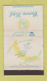 Matchbook Cover - Aurora Hotel Worcester MA girlie WEAR 36 Strike