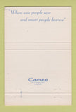 Matchbook Cover - Capital Federal Savings and Loan Sacramento CA 40 Strike