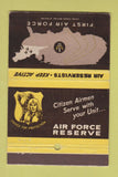 Matchbook Cover - Air Force Reserve Flying Center WEAR 40 Strike