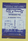 Matchbook Cover - Barney Katz Furniture Brockton MA WORN 40 Strike
