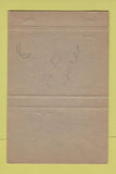 Matchbook Cover - Strategic Air Command SAC military  40 Strike