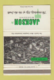 Matchbook Cover - Jackson MS Chamber of Commerce Tourism WEAR 40 Strike