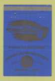 Matchbook Cover - Harlingen Air Force Base TX WEAR 40 Strike