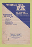 Matchbook Cover - Harlingen Air Force Base TX WEAR 40 Strike