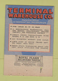 Matchbook Cover - Terminal Warehouse Allied Trucking Philadelphia PA 40 Strike