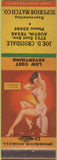 Matchbook Cover - Croisdale Austin Texas Superior Match pinup
